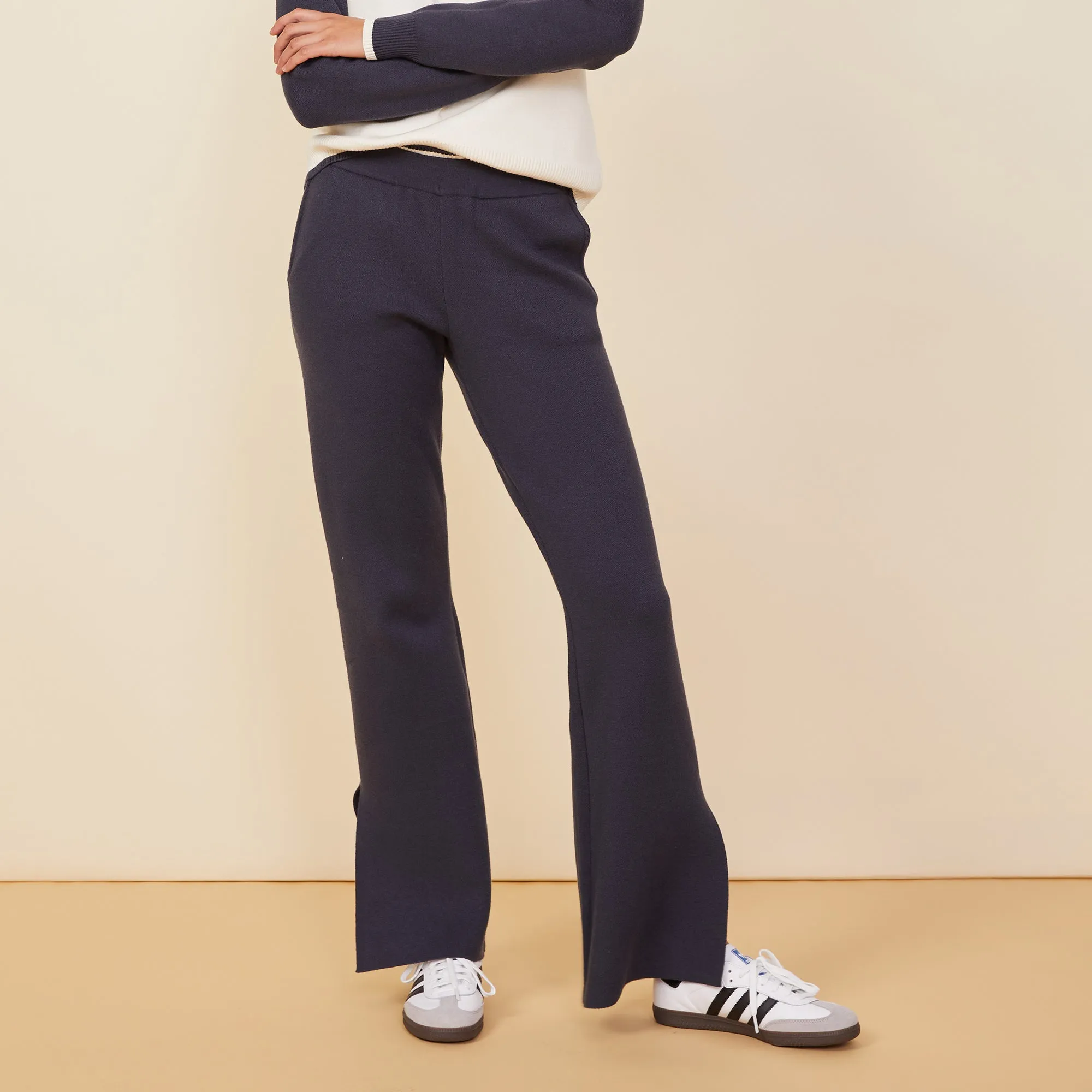 Soft Knit Flare Pant