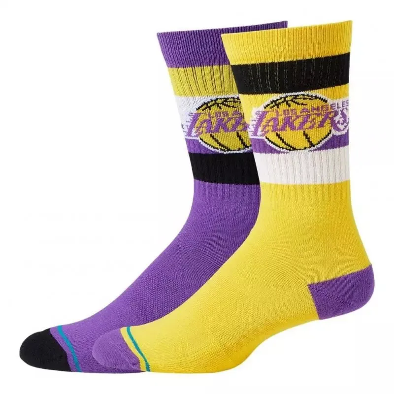 Stance Lakers Crew 2 Pack Socks