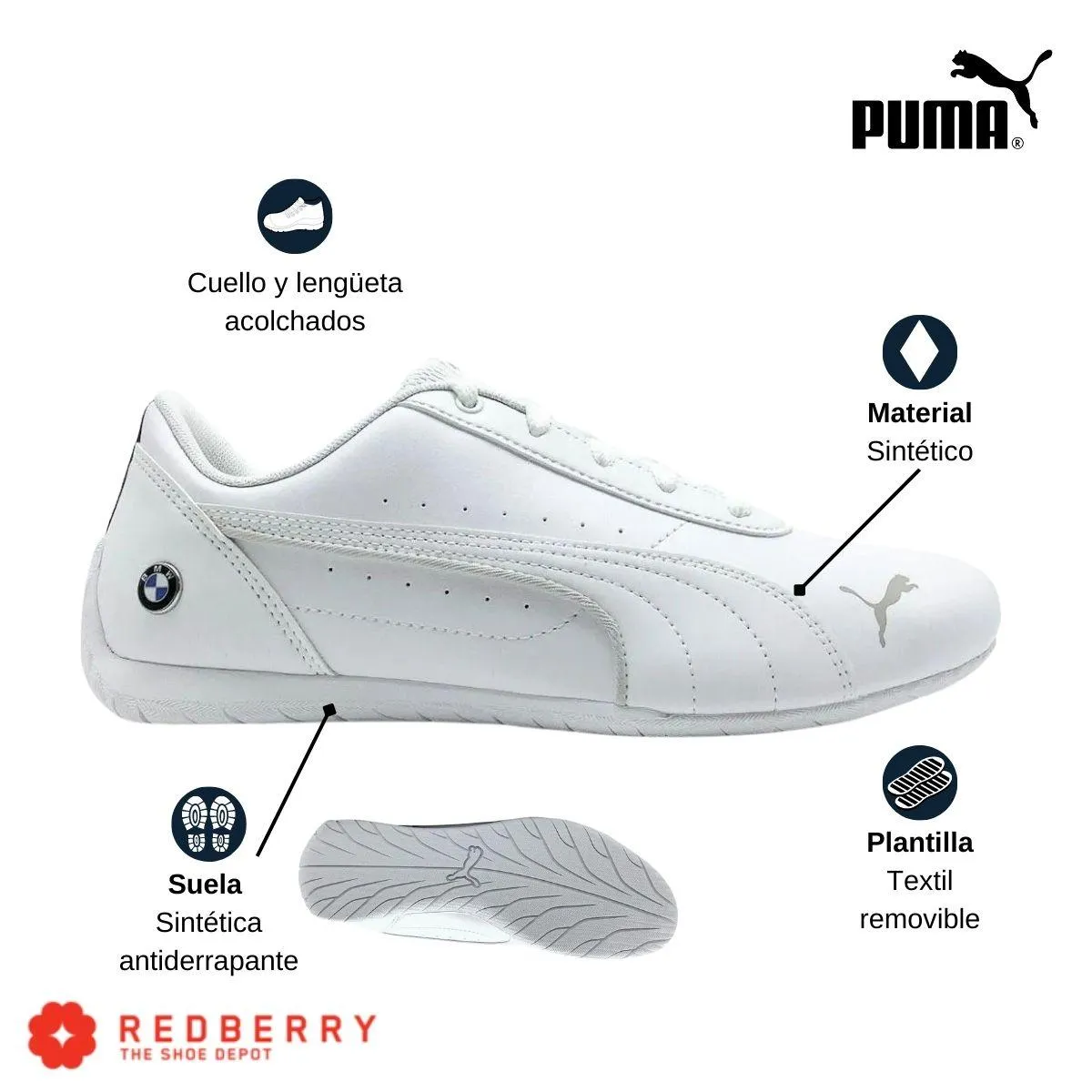 Tenis Puma Unisex BMW Neo Cat 30701802