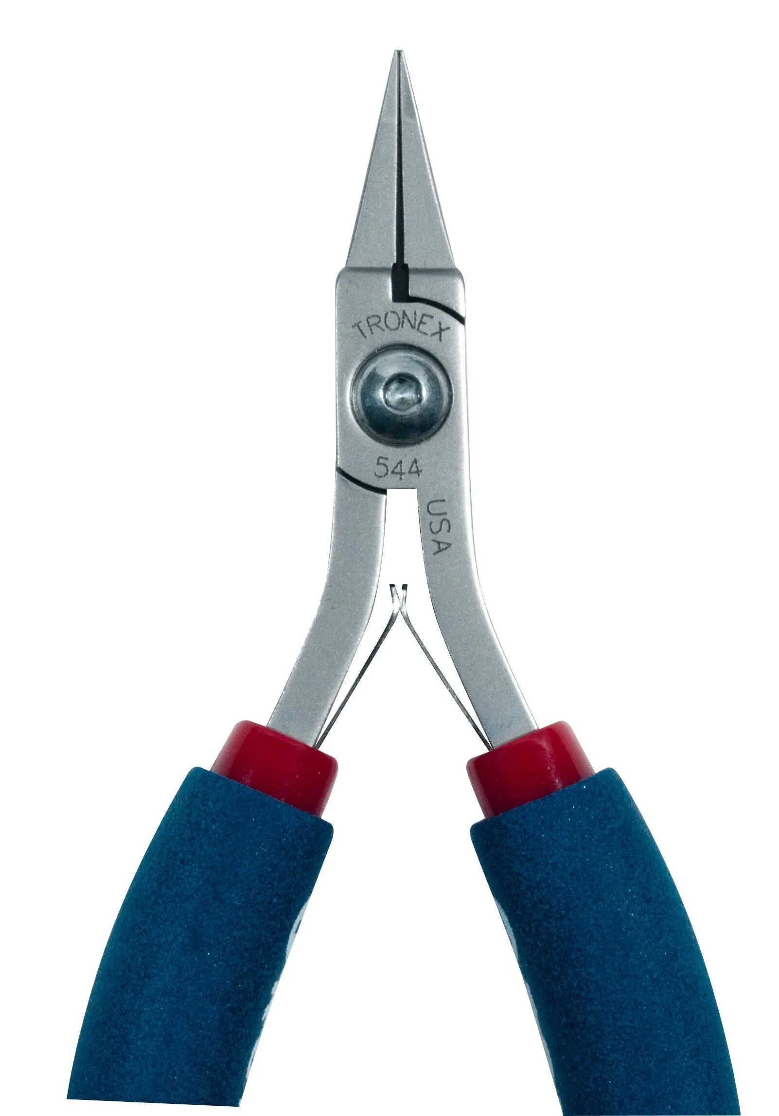 Tronex Flat Nose Pliers, Short Jaw, Standard Handle, #544