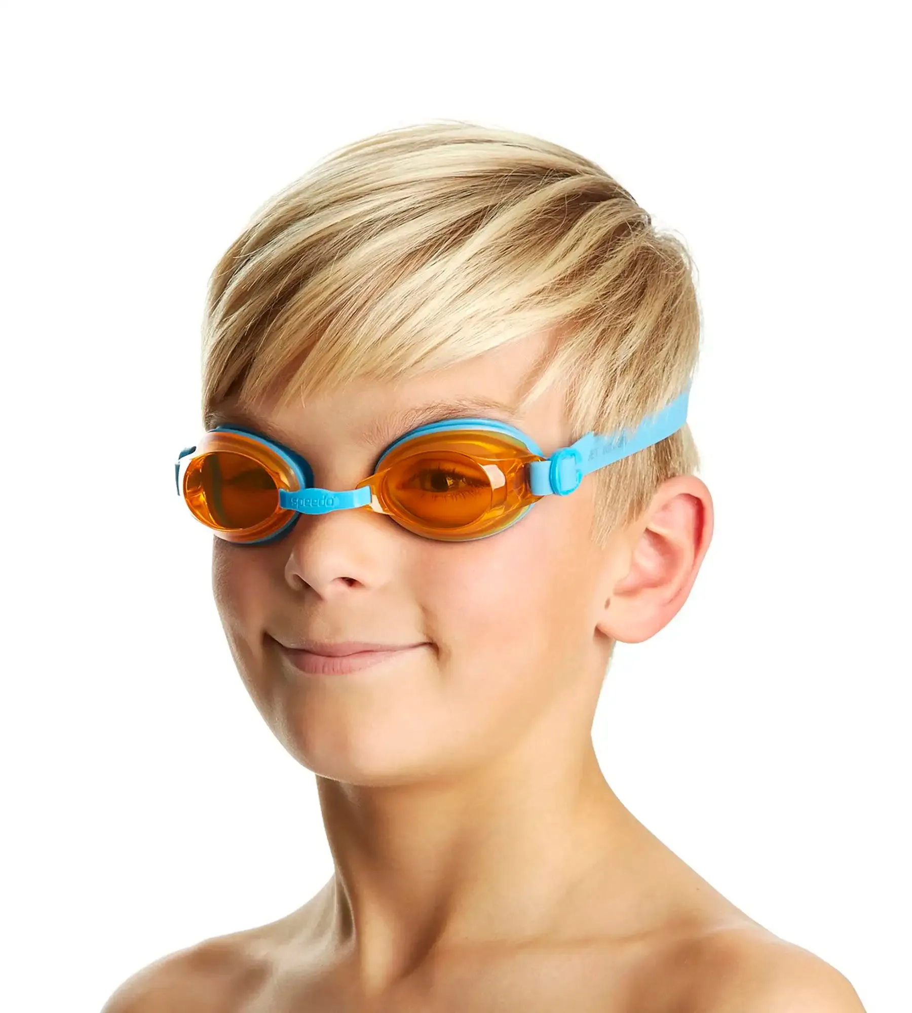 Unisex Junior Jet Tint-Lens Goggles - Blue & Orange