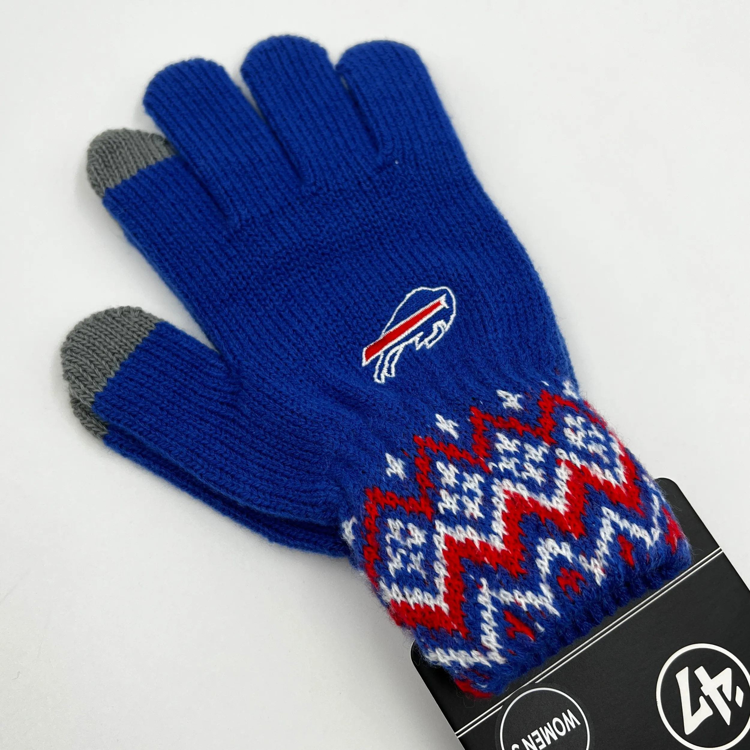 Women's '47 Brand Buffalo Bills Knit Texting Gloves