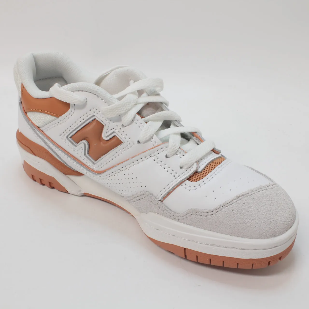 Womens New Balance Bb550 White Orange Grey Uk Size 4