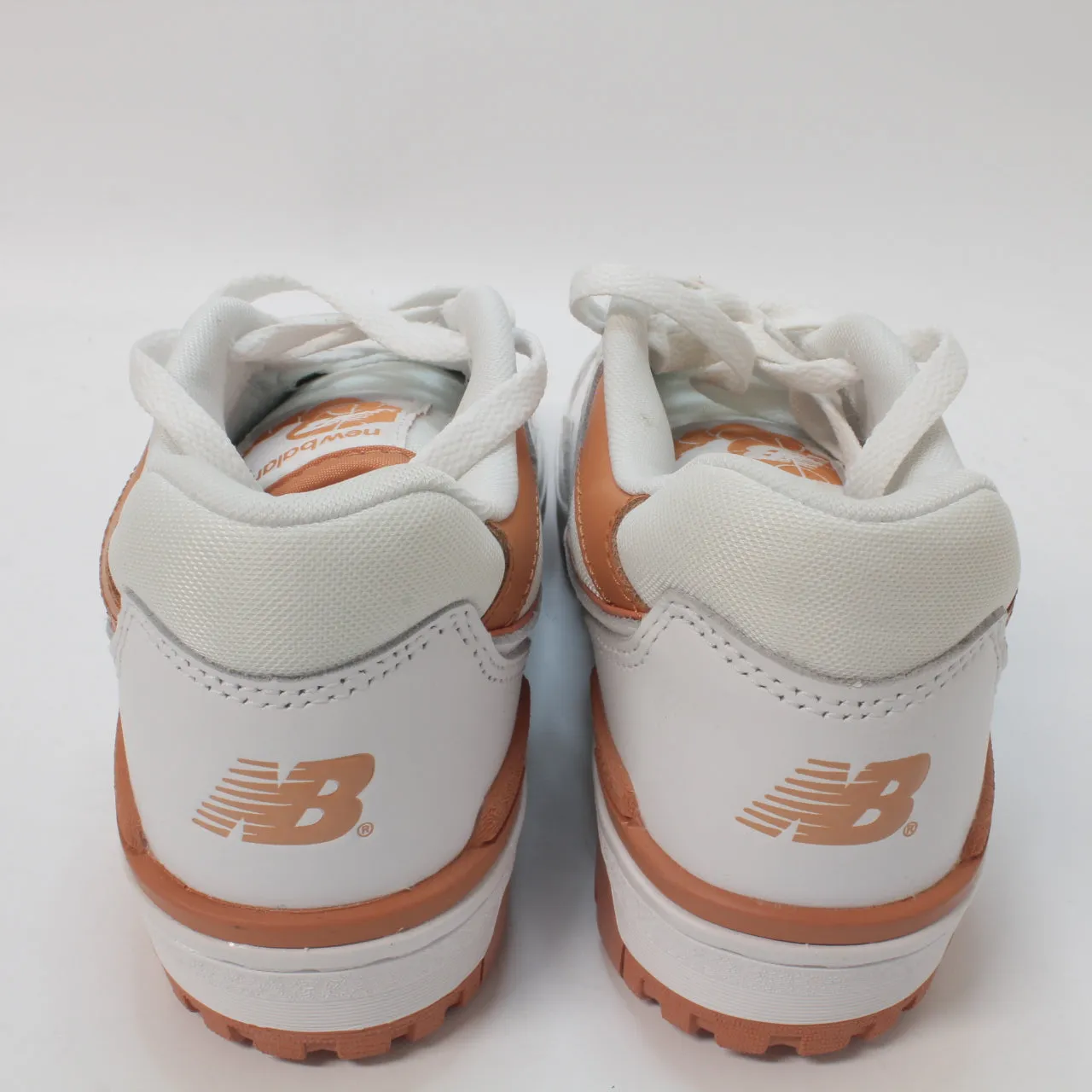 Womens New Balance Bb550 White Orange Grey Uk Size 4